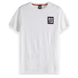 Scotch & Soda Brutus x AB Amsterdams Blauw T-Shirt Mens Size M White Popeye